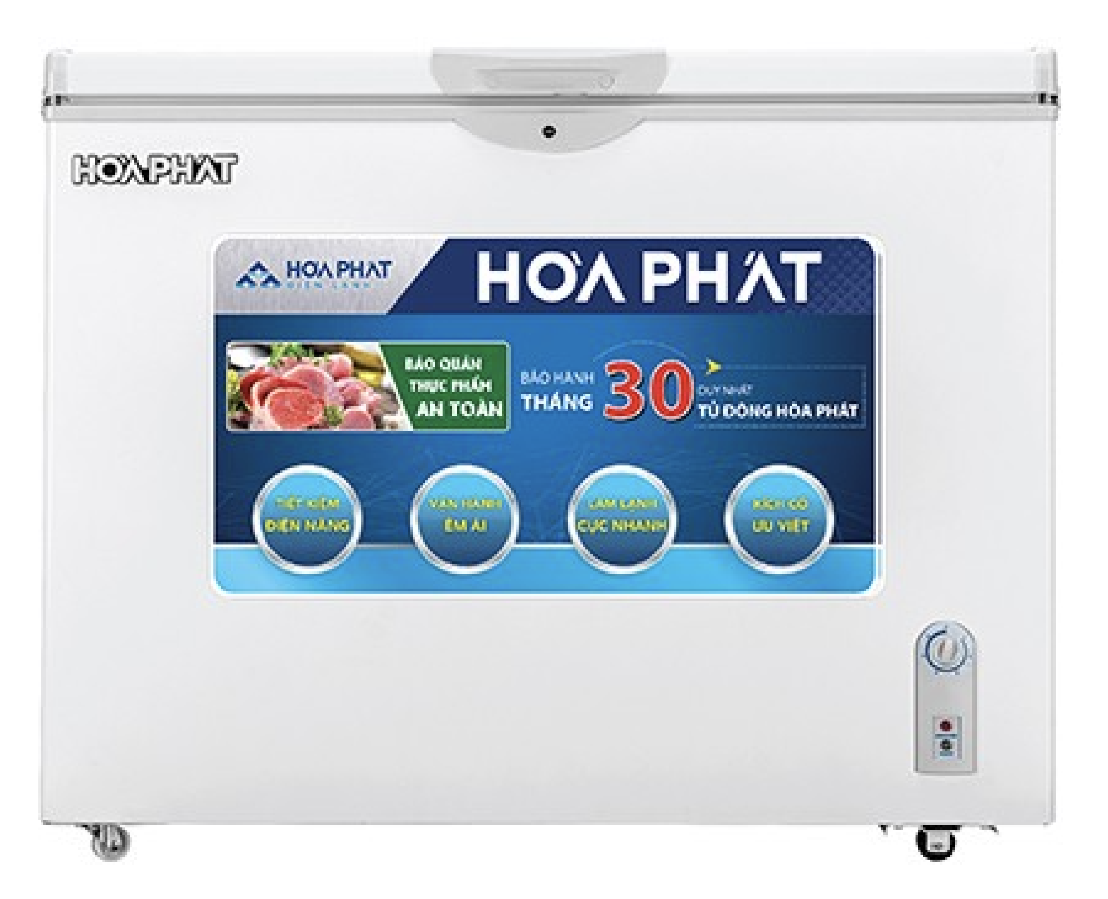 Tủ đông Hòa Phát 252 lít HCFI516S1Đ1 (1 ngăn, 1 cánh)